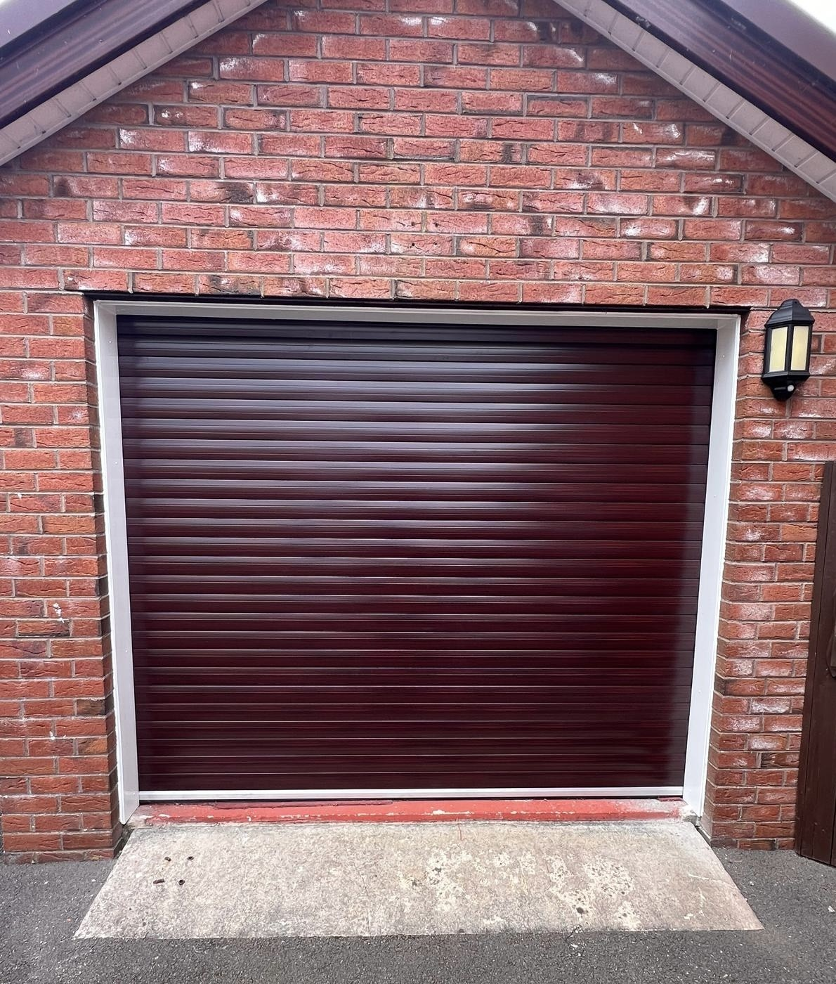 Burgundy Roller Door